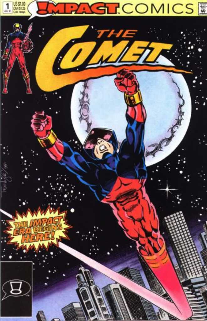 The Comet #1 Direct Edition Cover (1991-1992) DC Comics