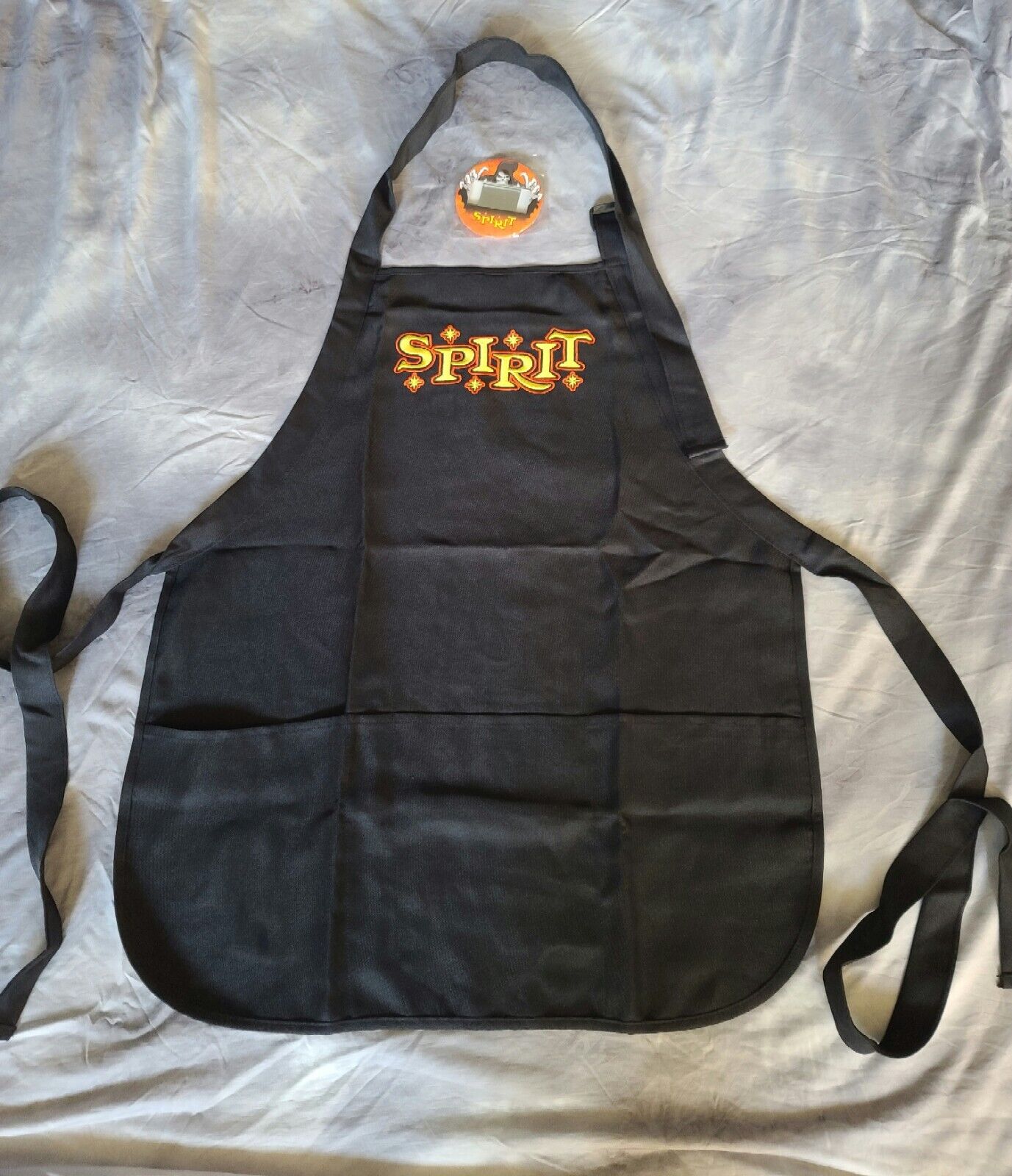Spirit Halloween Apron/Button Bundle *Gift included with every Purchase*