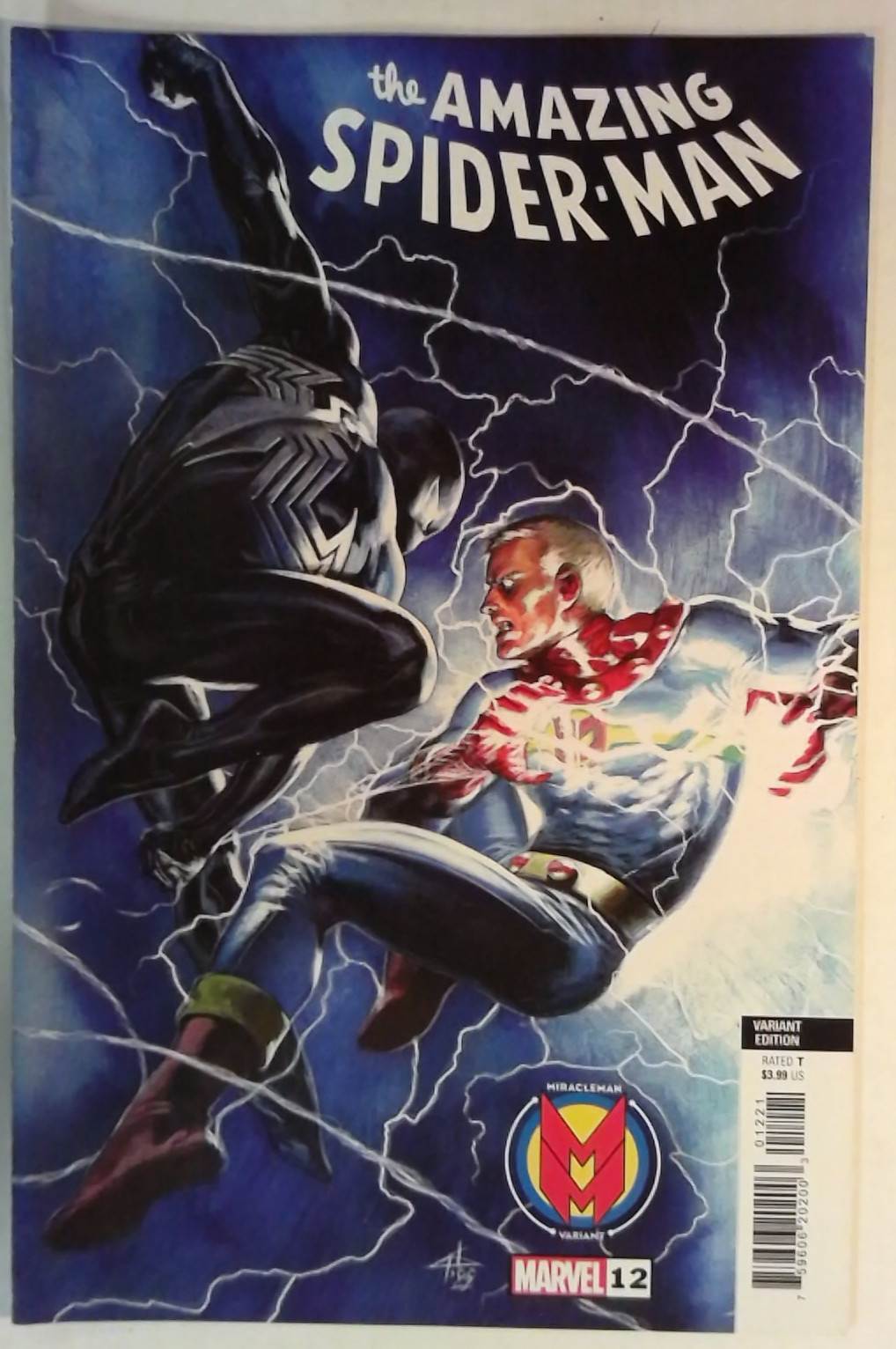 Amazing Spider-Man #12 b Marvel 2022 7th Series Venom Variant Comic Book