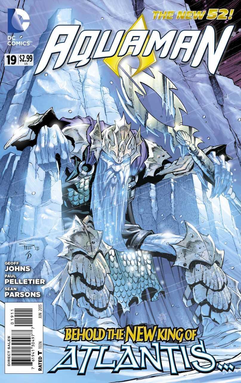 Aquaman #19A, 1st Appearance King Nereus, NM 9.4, 1st Print, 2013