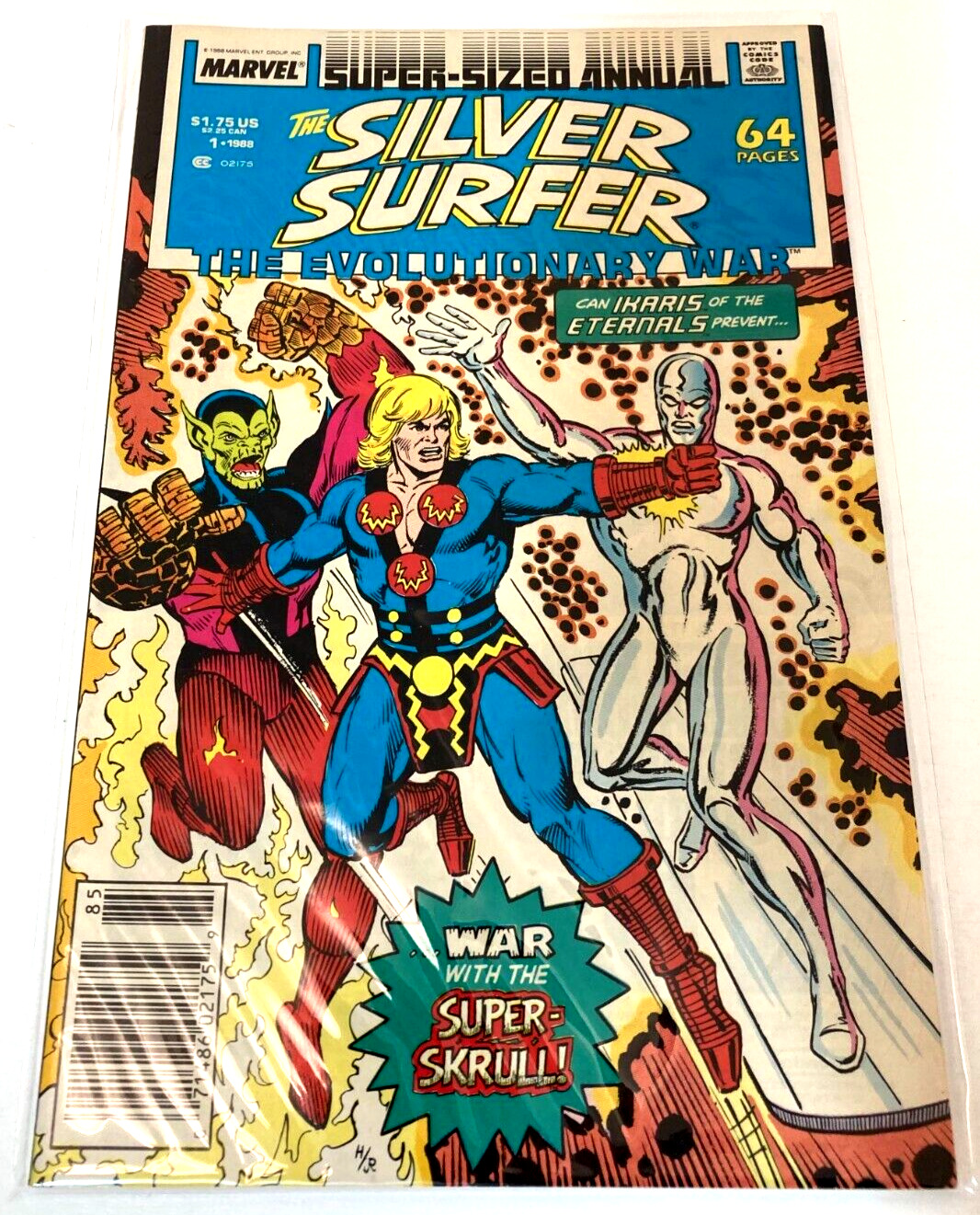 Silver Surfer Annual #1, The Evolutionary War, (1988) 