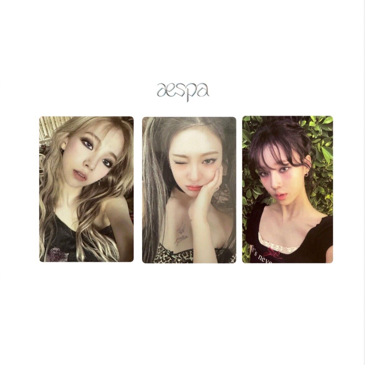 aespa  My World (3rd Mini Album) Official Set Photocard Target Exclusive