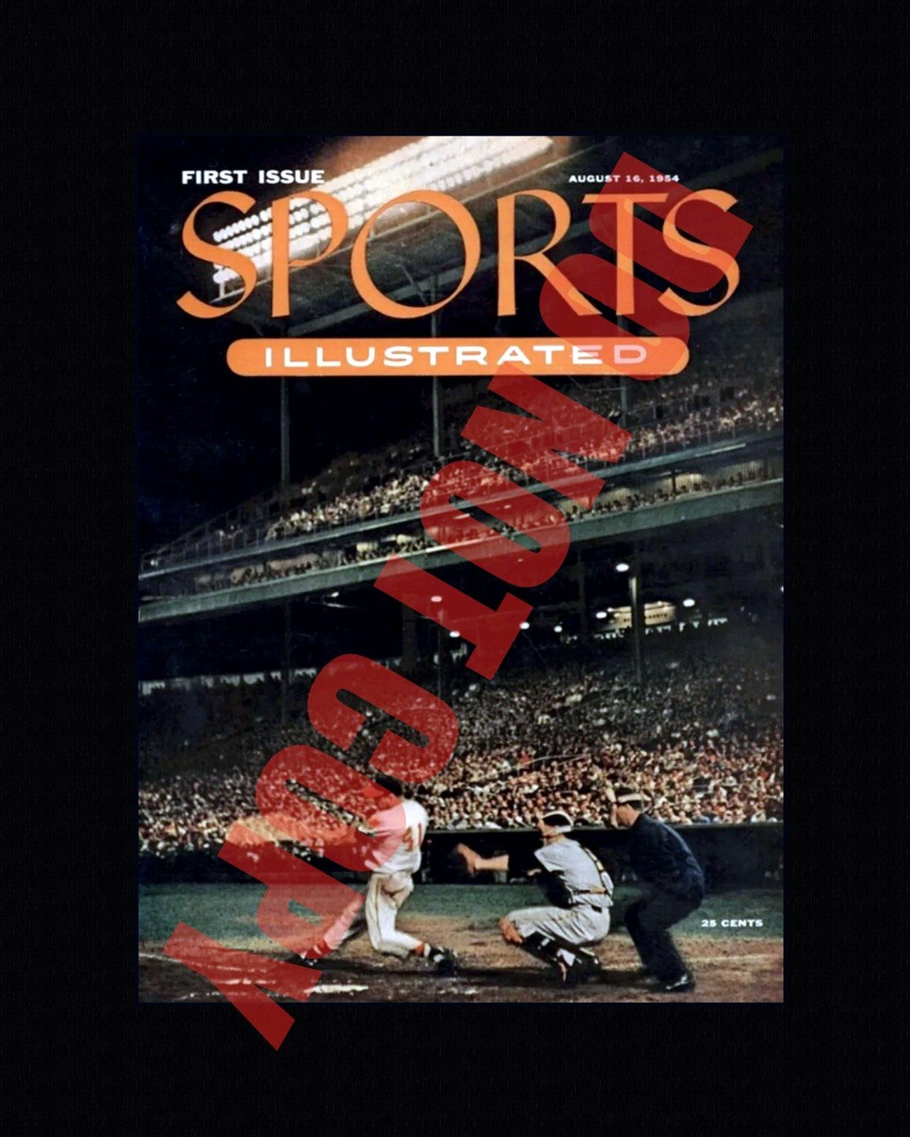 Circa 1954 Sports Illustrated First Issue # 1 Cover Art 8x10 Photo 