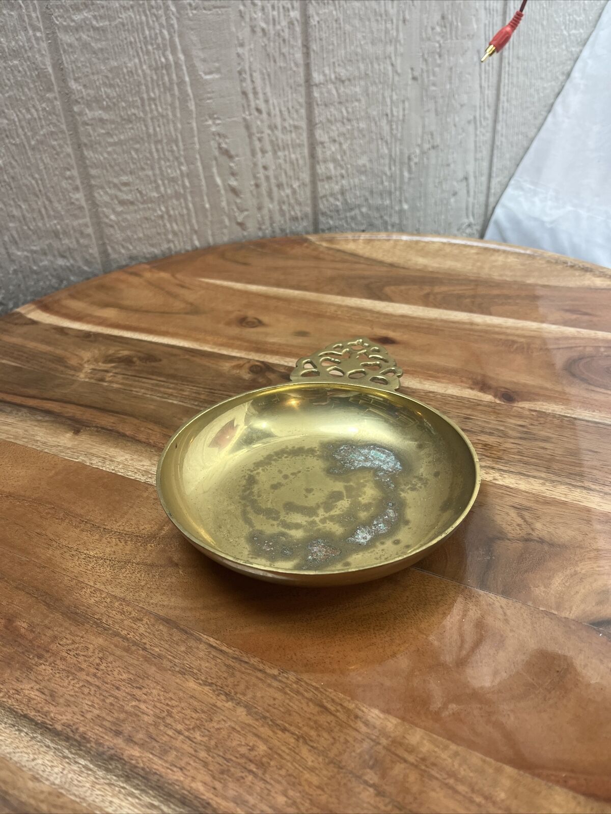 Vintage Brass Trinket bowl made in Korea
