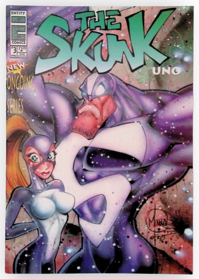The Skunk #1 Direct Edition Cover (1996) Entity Comics