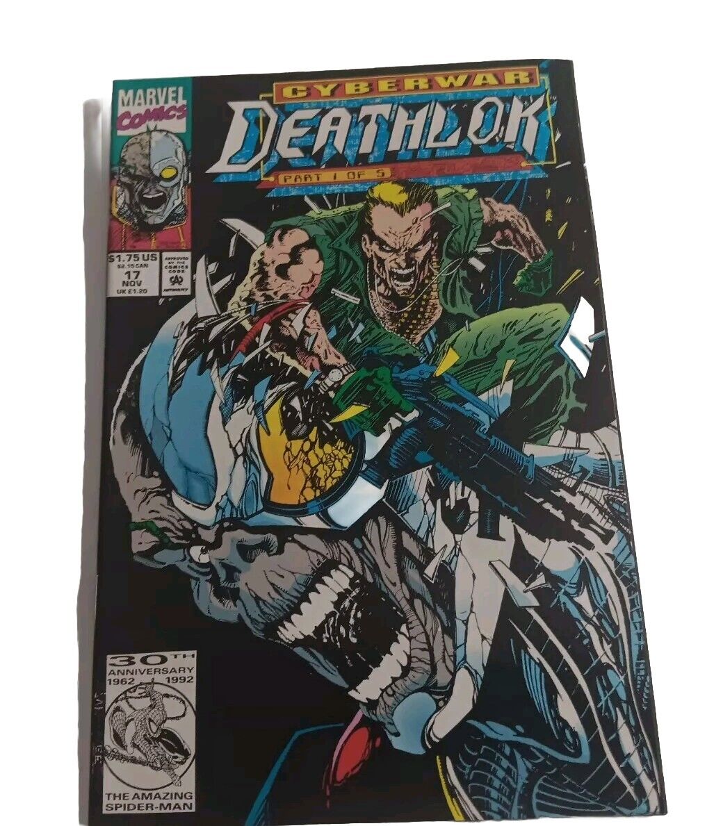 Marvel Comics DEATHLOK: Cyberwar #17 NOV 1992 NM 