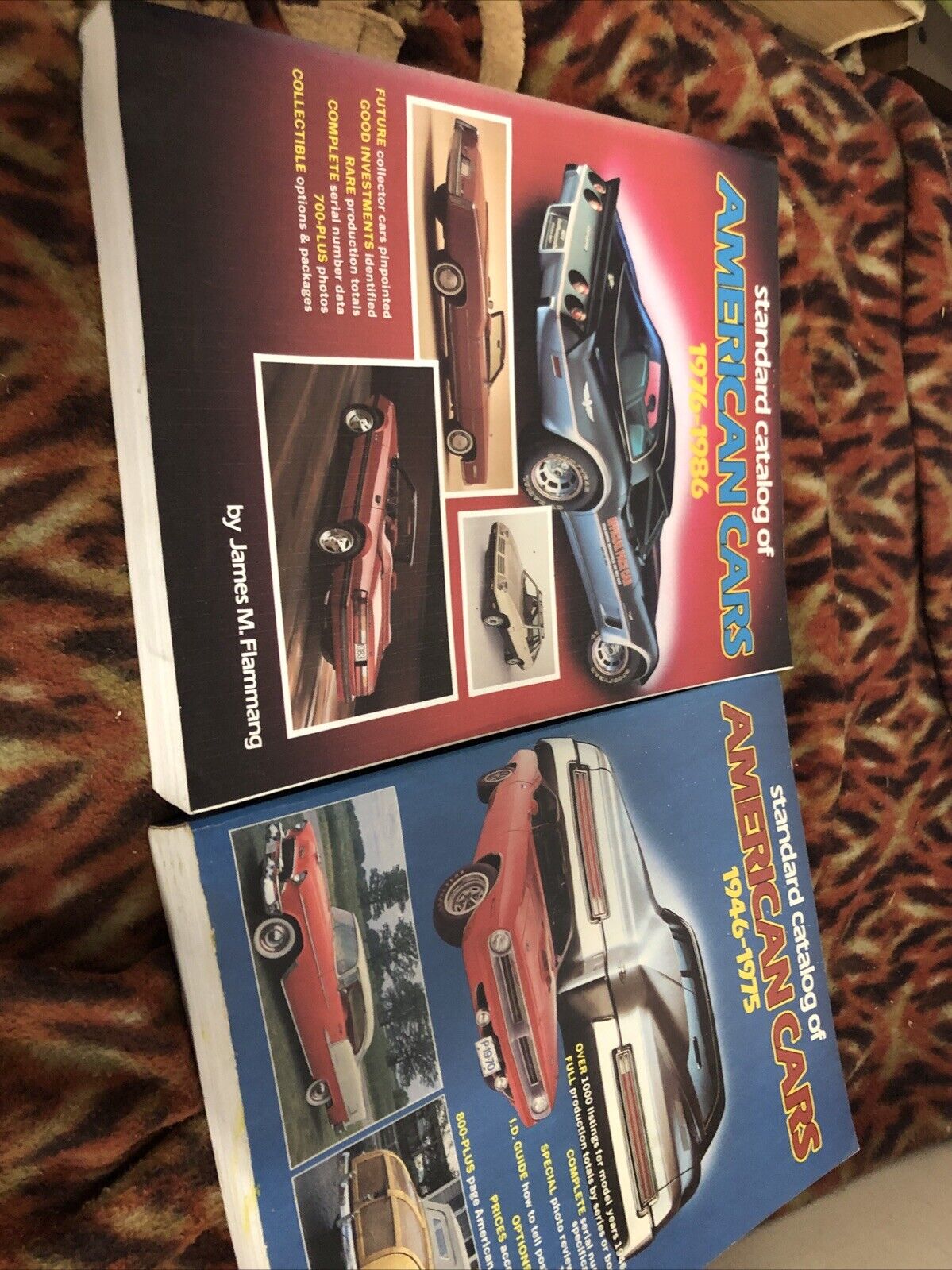 Standard Catalog American Cars 1946-1986 2 Vol Lot Muscle Cars Classic Vintage