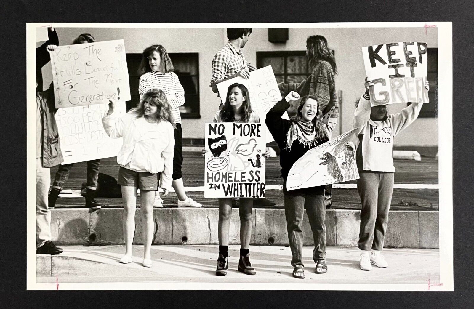 1980s Whittier CA Hadley Extension Environmental Pollution Animals Protest Photo