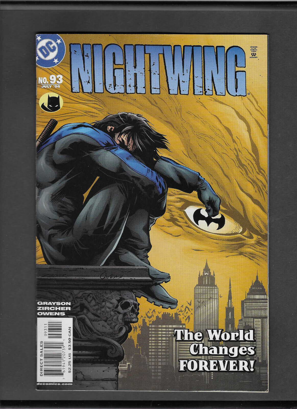 Nightwing #93 (1996 Series) Rape Issue [Near Mint- (9.2)]