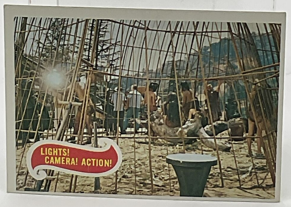 1967 Topps Planet of the Apes #44 Lights Camera Action Apjac Productions
