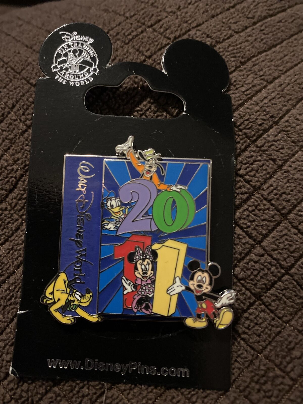 Walt Disney World 2011 Mickey Mouse and Friends Pin