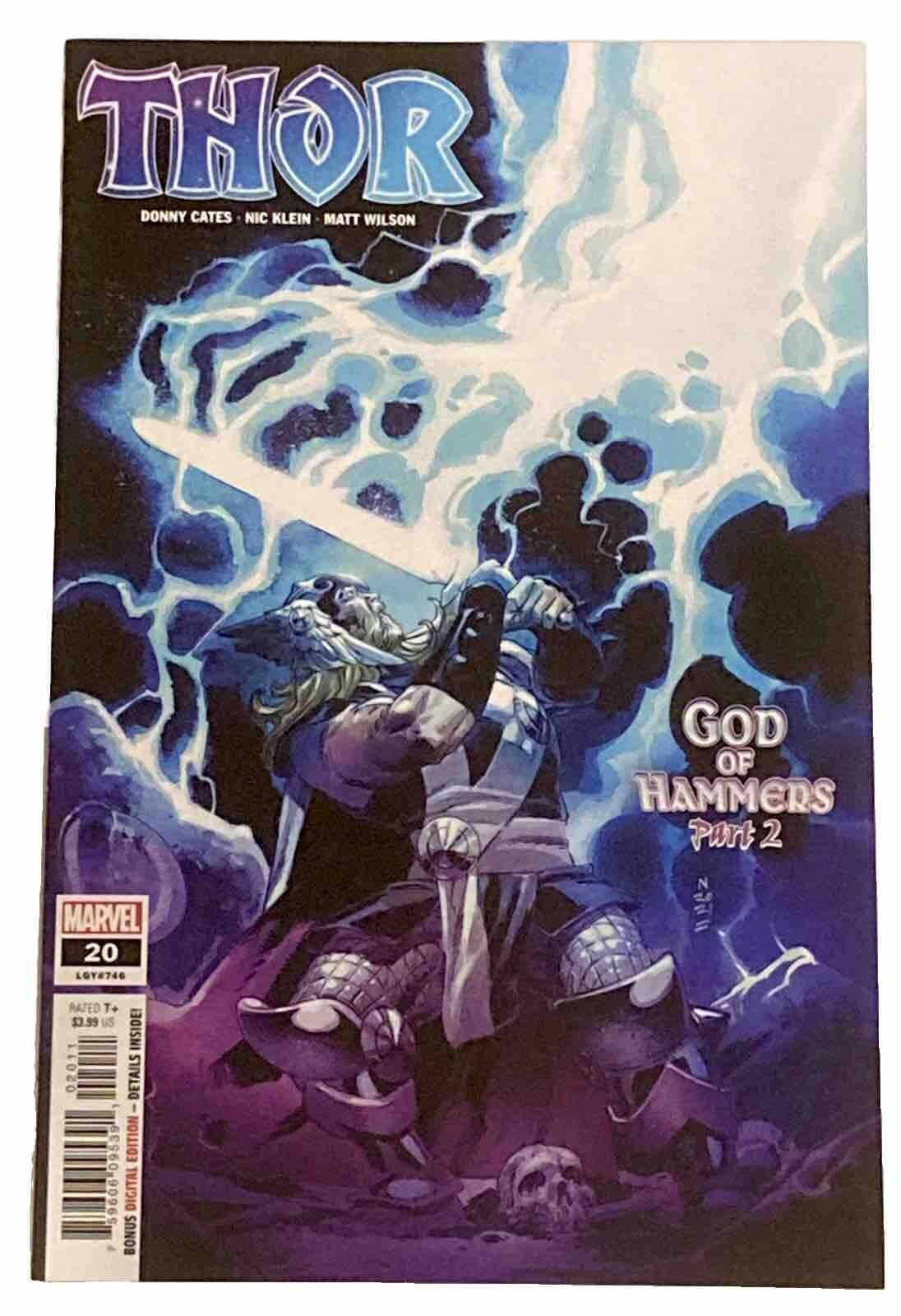 THOR #20 2022 9.4 NM 🔑 1st God of Hammers