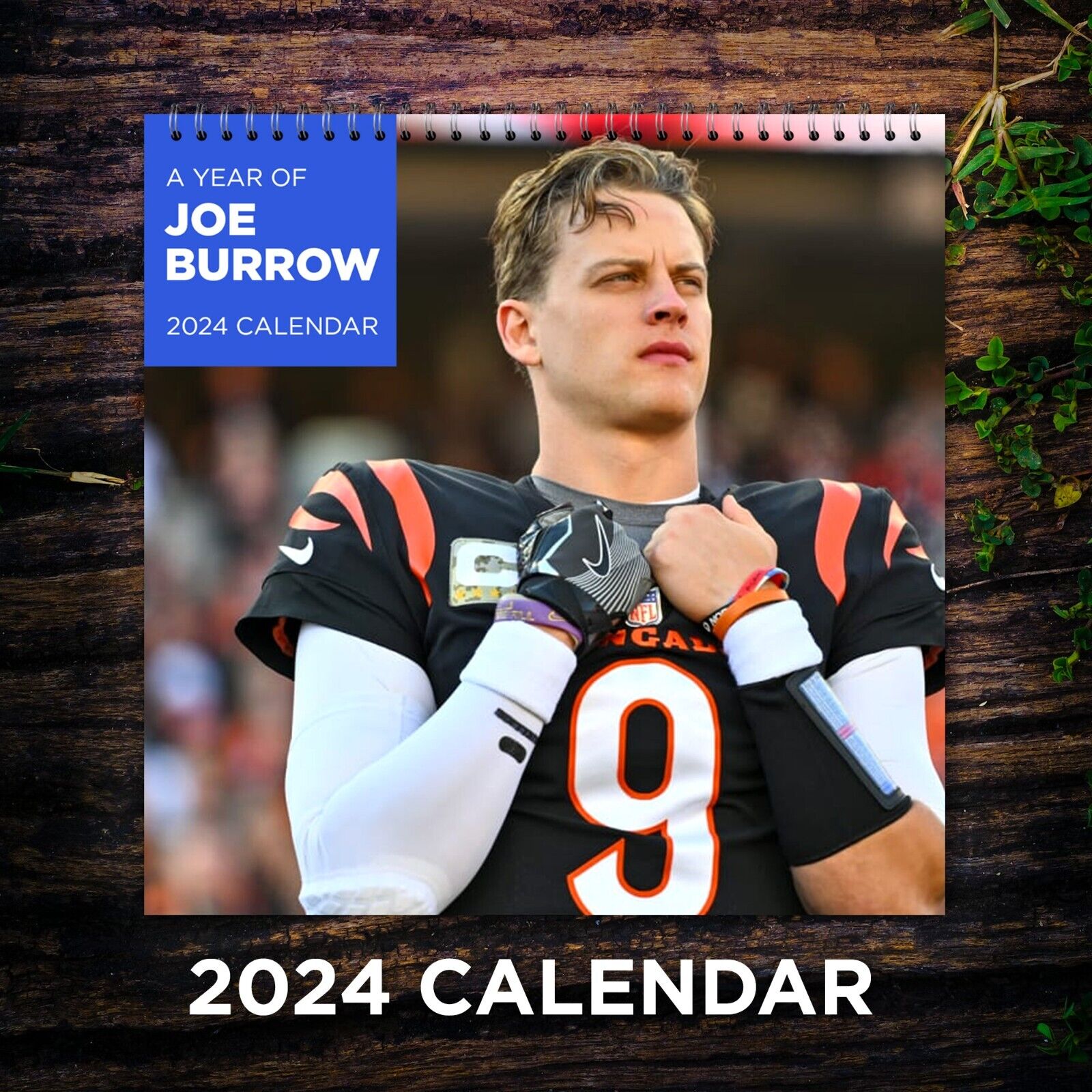 Joe Burrow Calendar 2024 Joe Burrow 2024 Celebrity Wall Calendar for