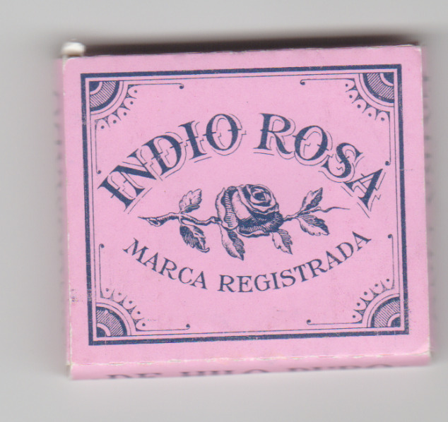 1 Pack of INDIO ROSA Cigarette Rolling Papers