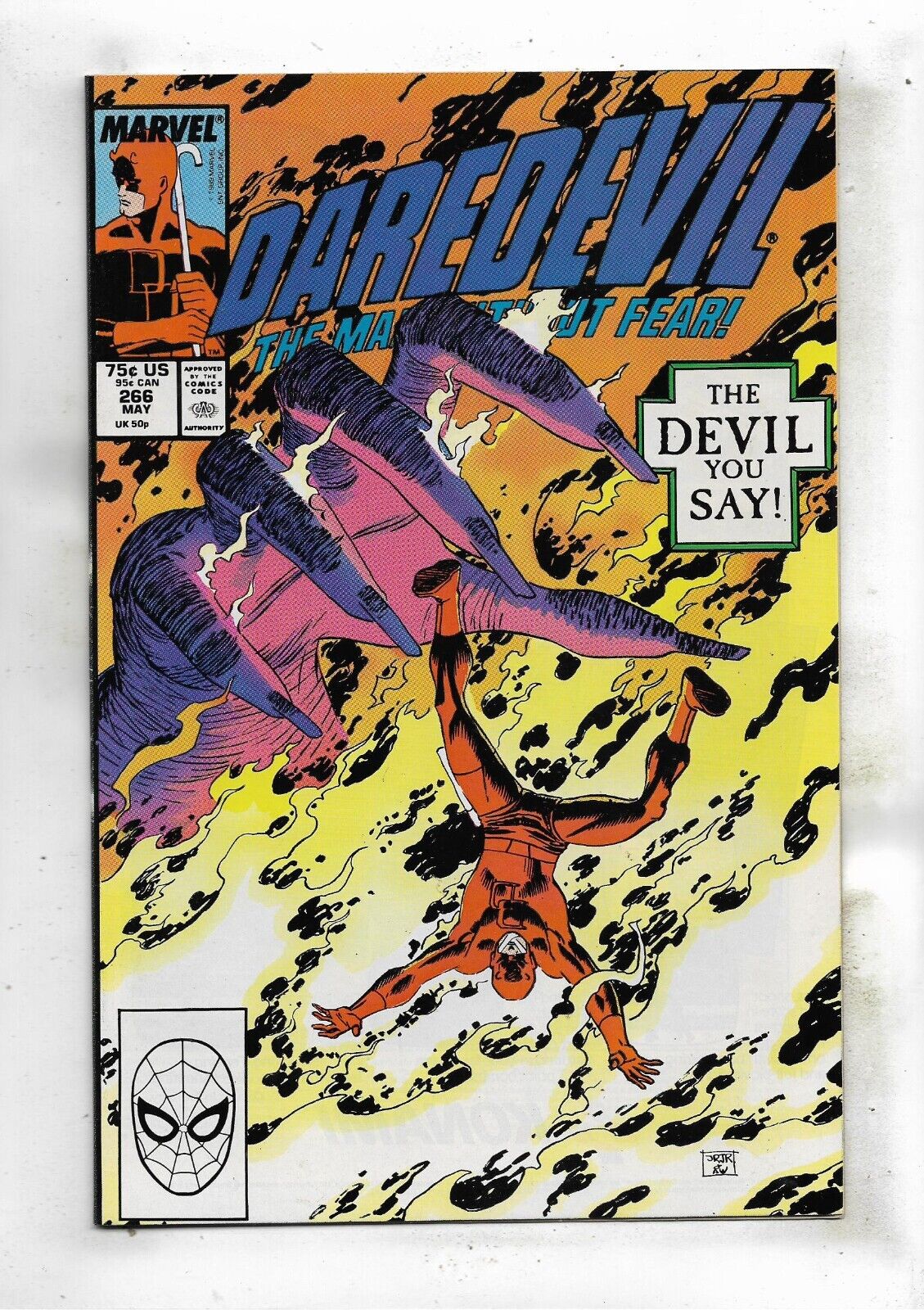 Daredevil 1989 #266 Very Fine