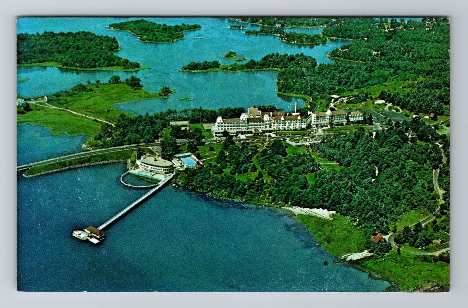 Newcastle NH-New Hampshire, The Wentworth By The Sea, Antique, Vintage Postcard
