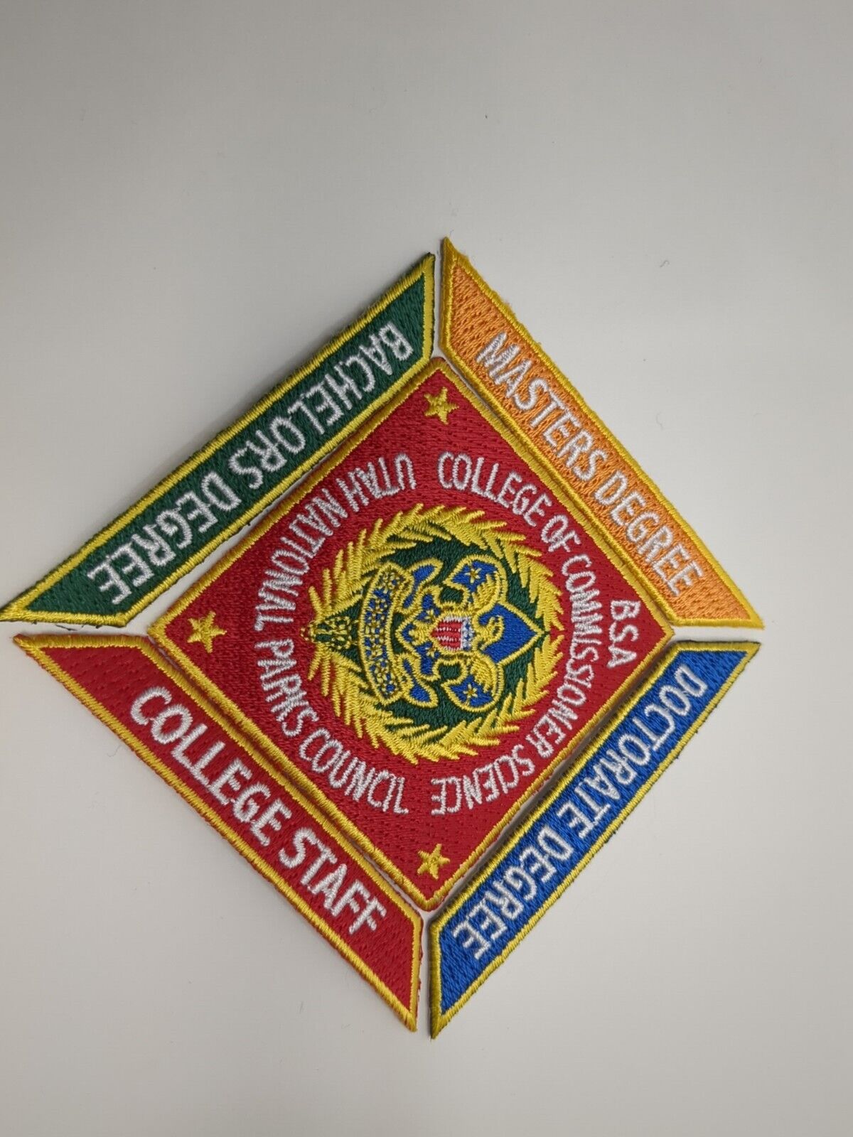 BSA Crossroads of America Council Commissioner Science rockers Activity Patch