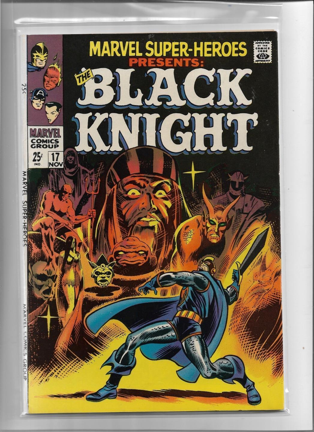 MARVEL SUPER-HEROES #17 1968 FINE-VERY FINE 7.0 5025 BLACK KNIGHT