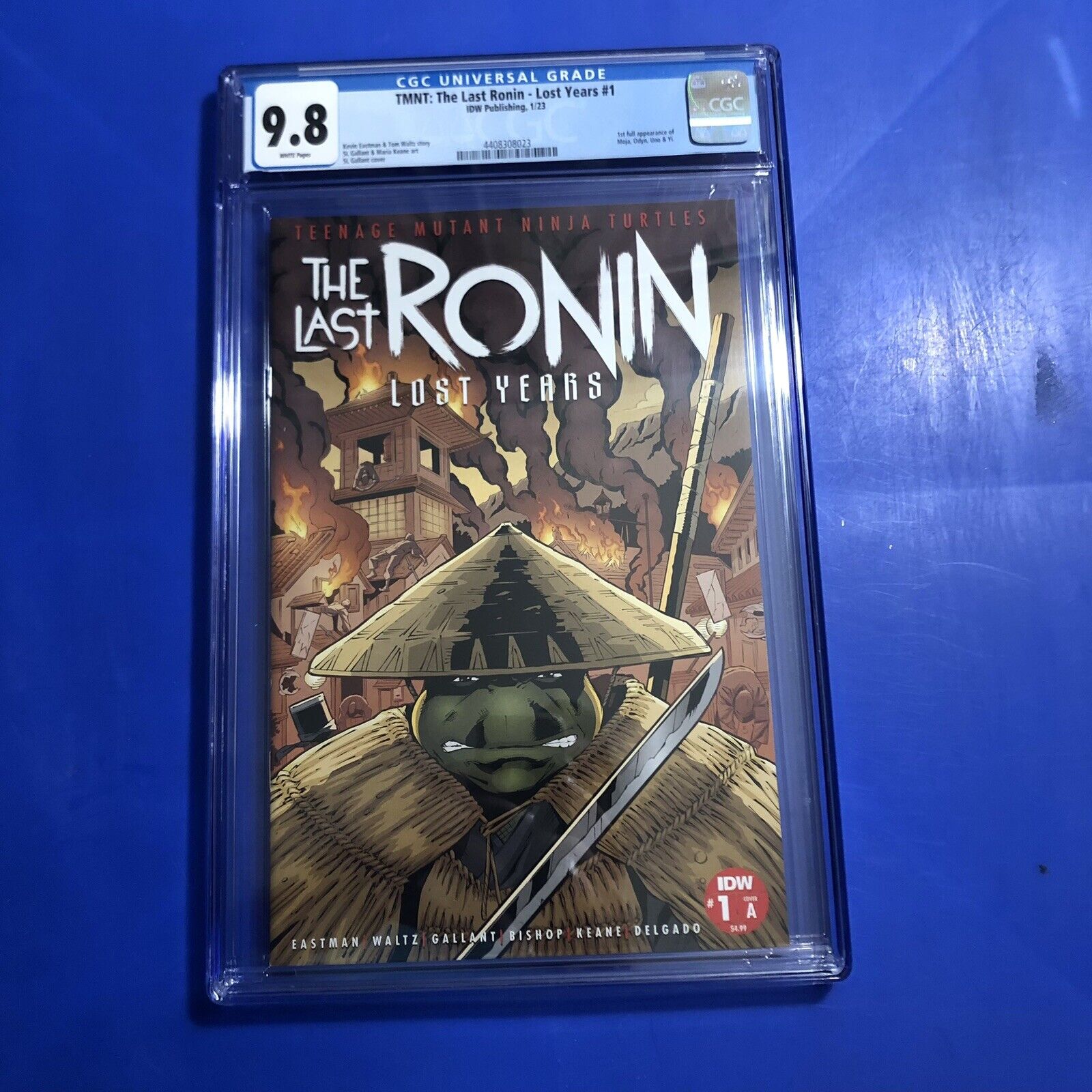 TMNT: THE LAST RONIN LOST YEARS 1 CGC 9.8 Main A 1st Print Appearance Comic 2023