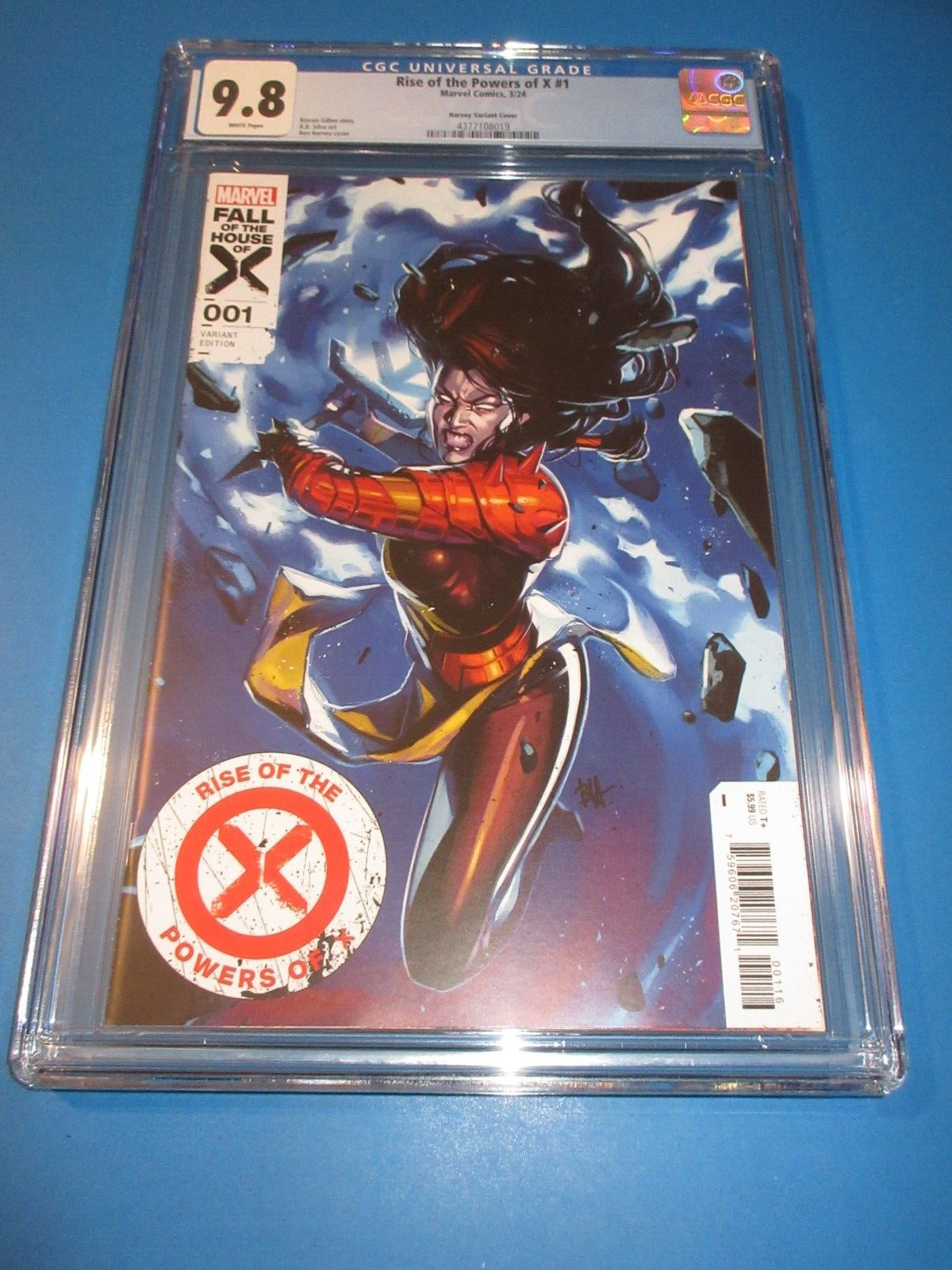 Rise of the Power of X #1 Rare 1:25 Harvey Variant CGC 9.8 NM/M Gorgeous Gem Wow