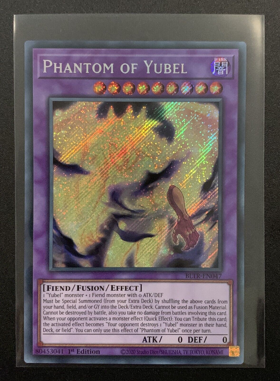 Phantom of Yubel - BLTR-EN047 - Secret Rare - Yugioh TCG