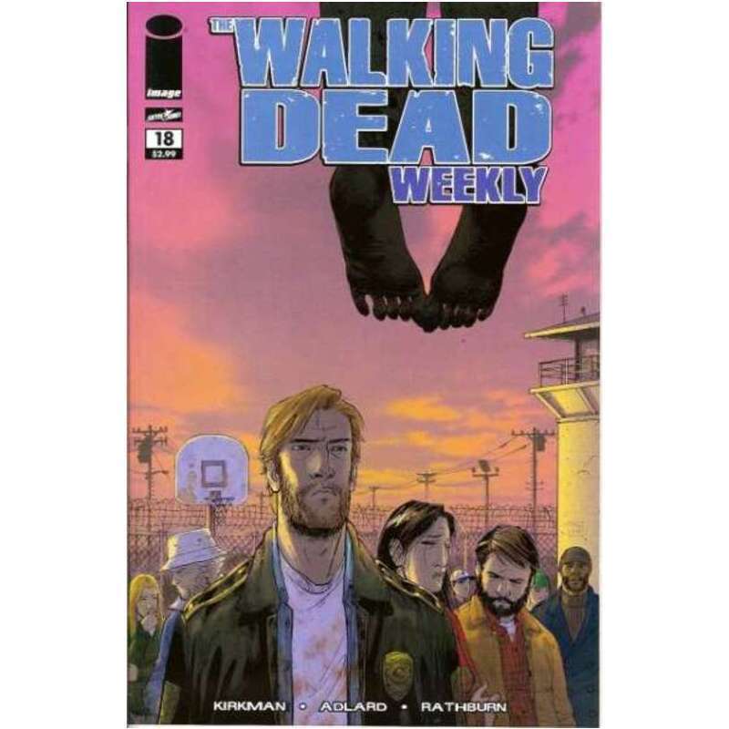 Walking Dead Weekly #18 in Near Mint condition. Image comics [a~