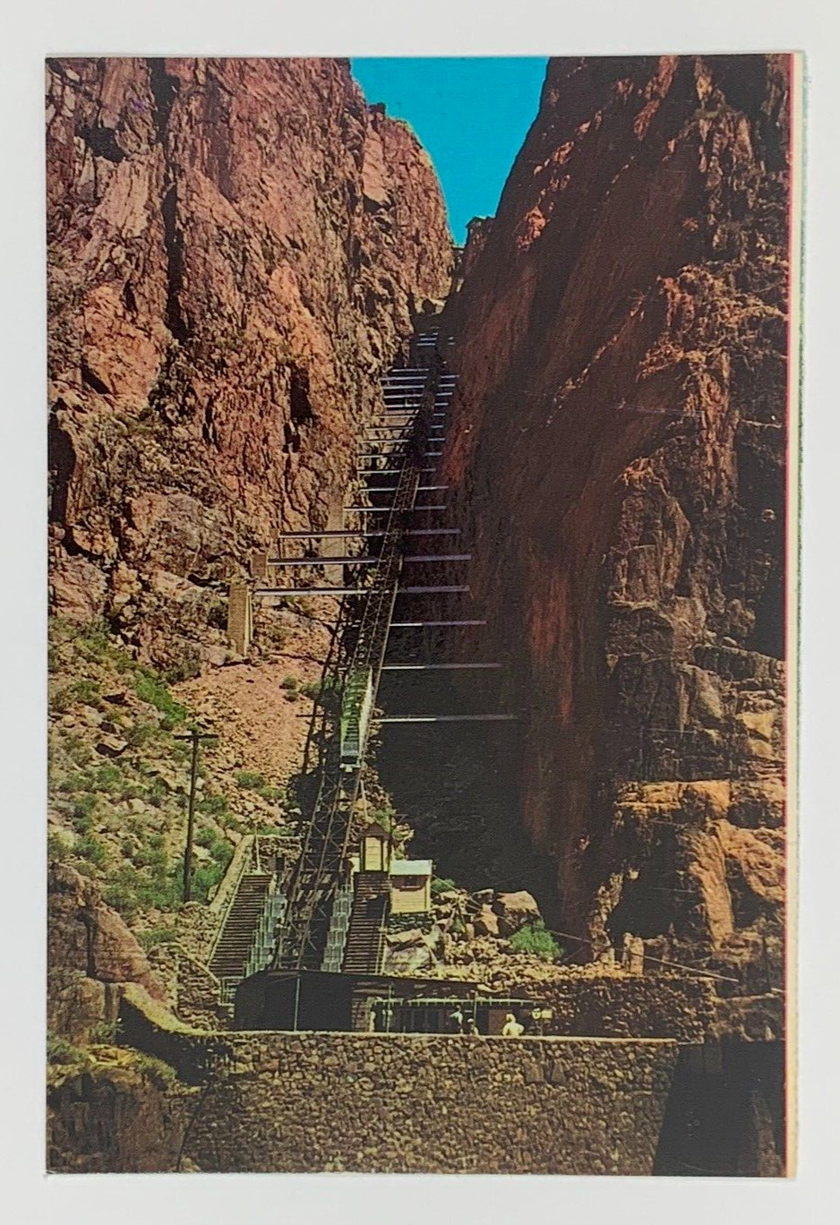 Royal Gorge Incline Railway Canon City Colorado Postcard Unposted