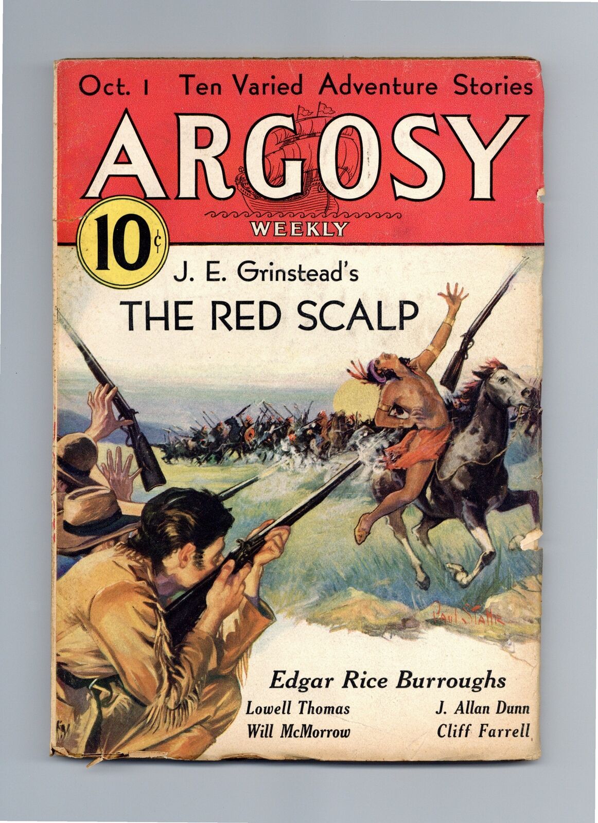 Argosy Part 4: Argosy Weekly Oct 1 1932 Vol. 233 #1 FN