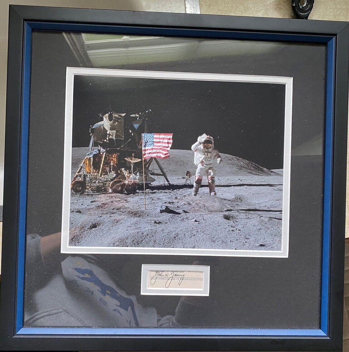 NASA Astronaut John Young Autograph 
