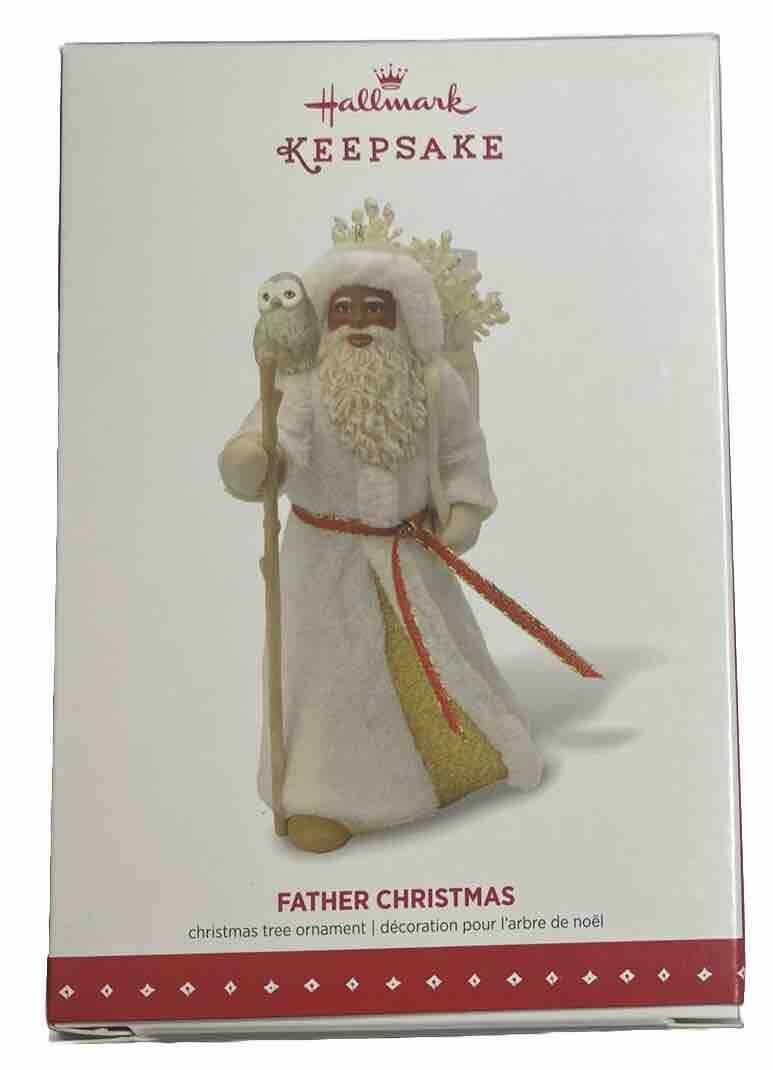 Hallmark Father Christmas Keepsake ornament with owl, 2015 12th in series