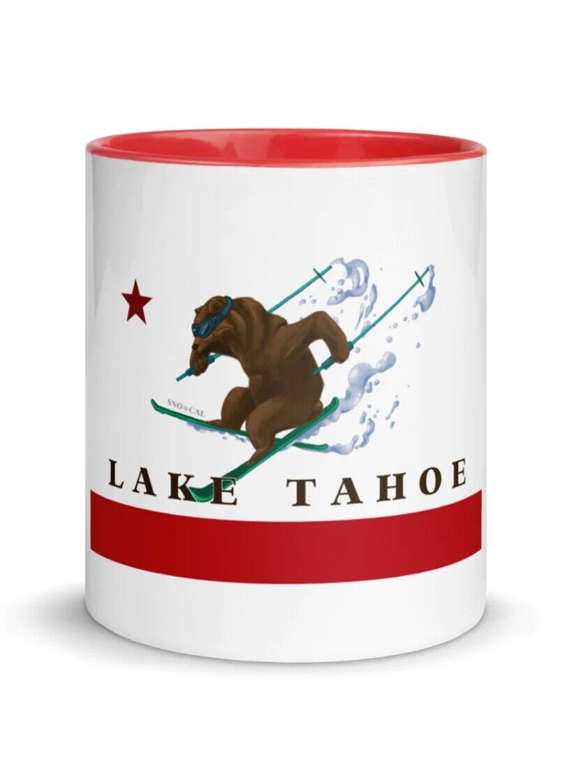 Lake Tahoe Ski Coffee Mug