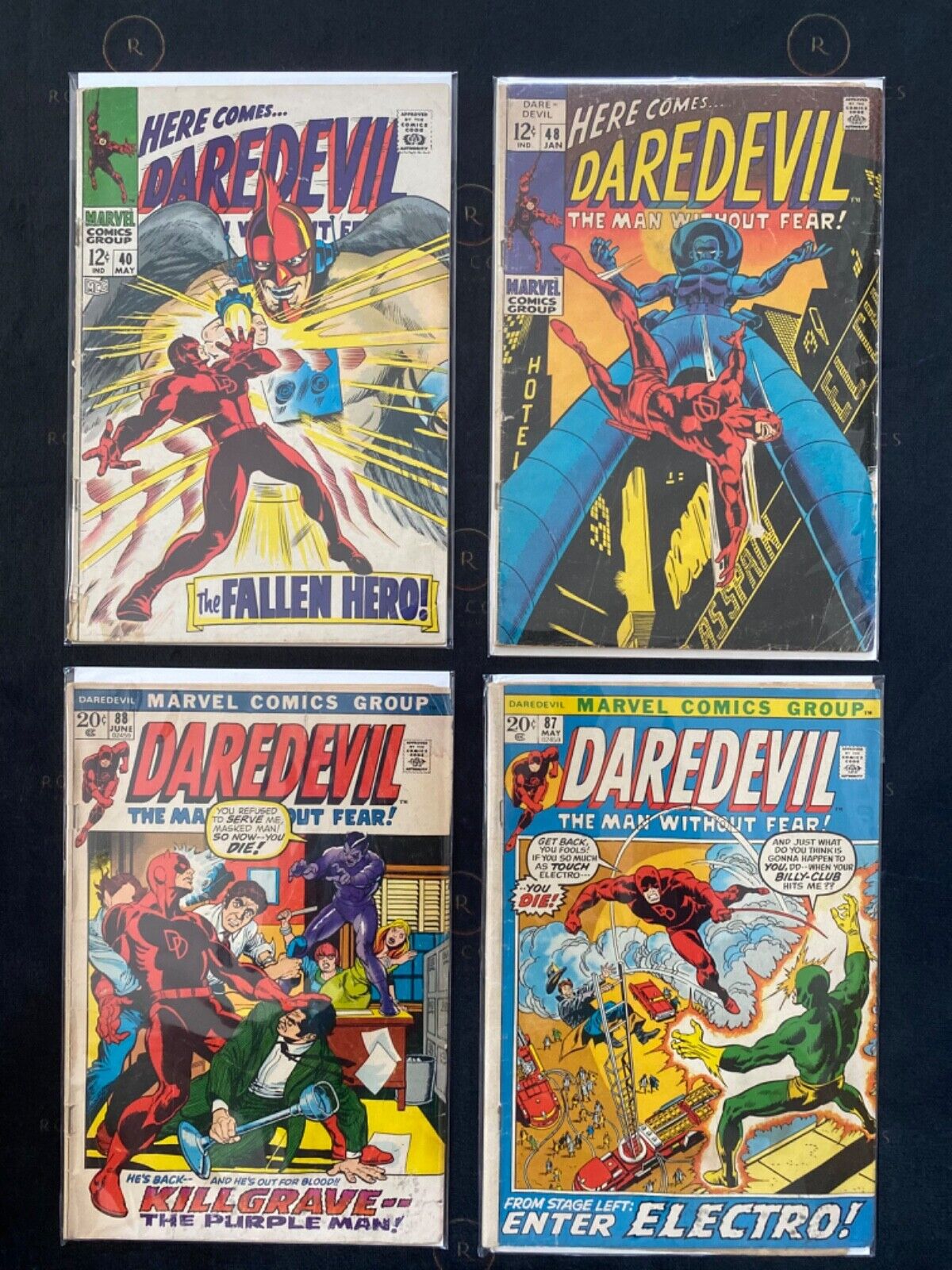 1968 Daredevil #40-#302 24 Comics Total (Not Full Collection, Read Description)