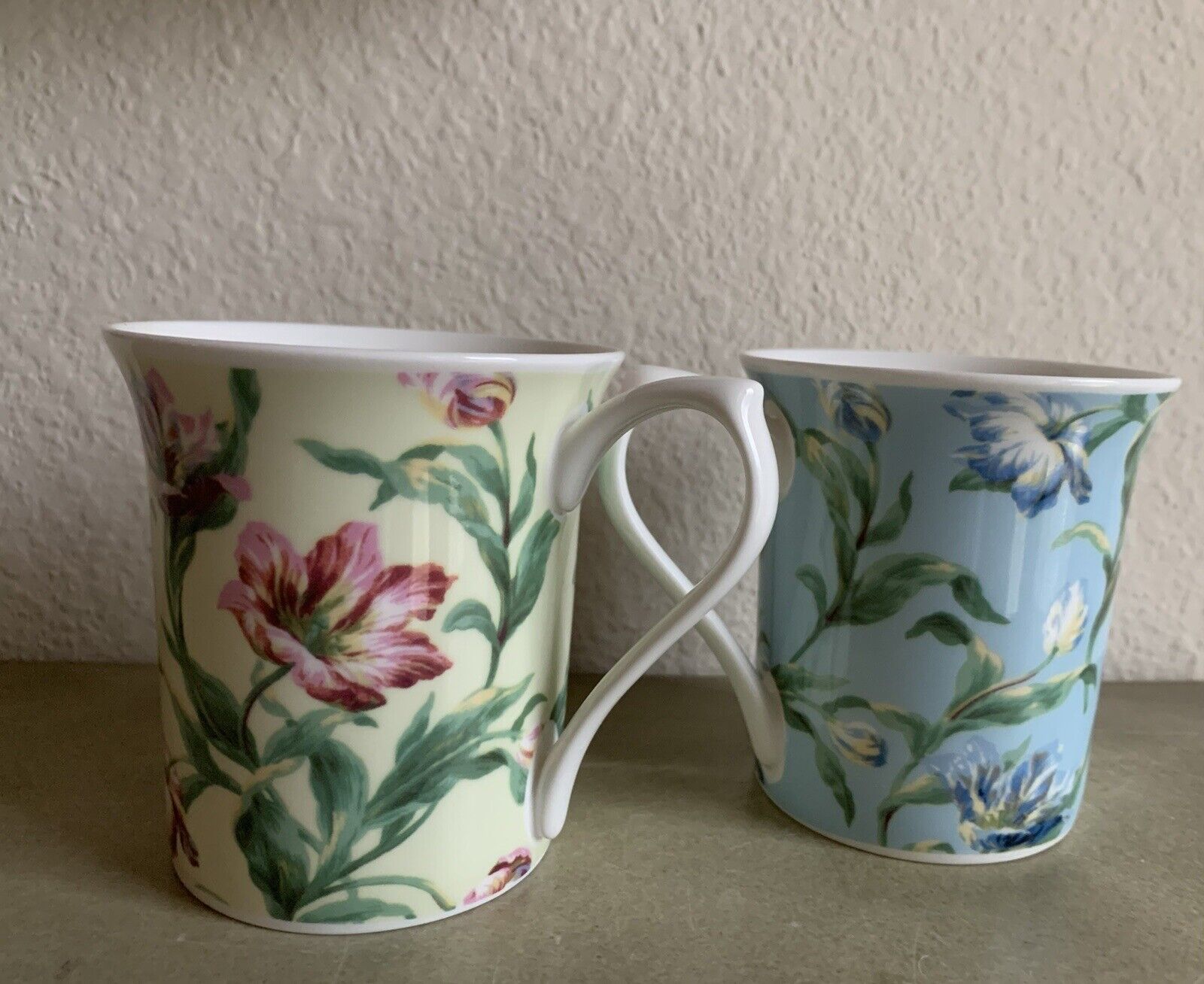 Queen’s Fine Bone China Coffee Tea Mug Cup Set Floral