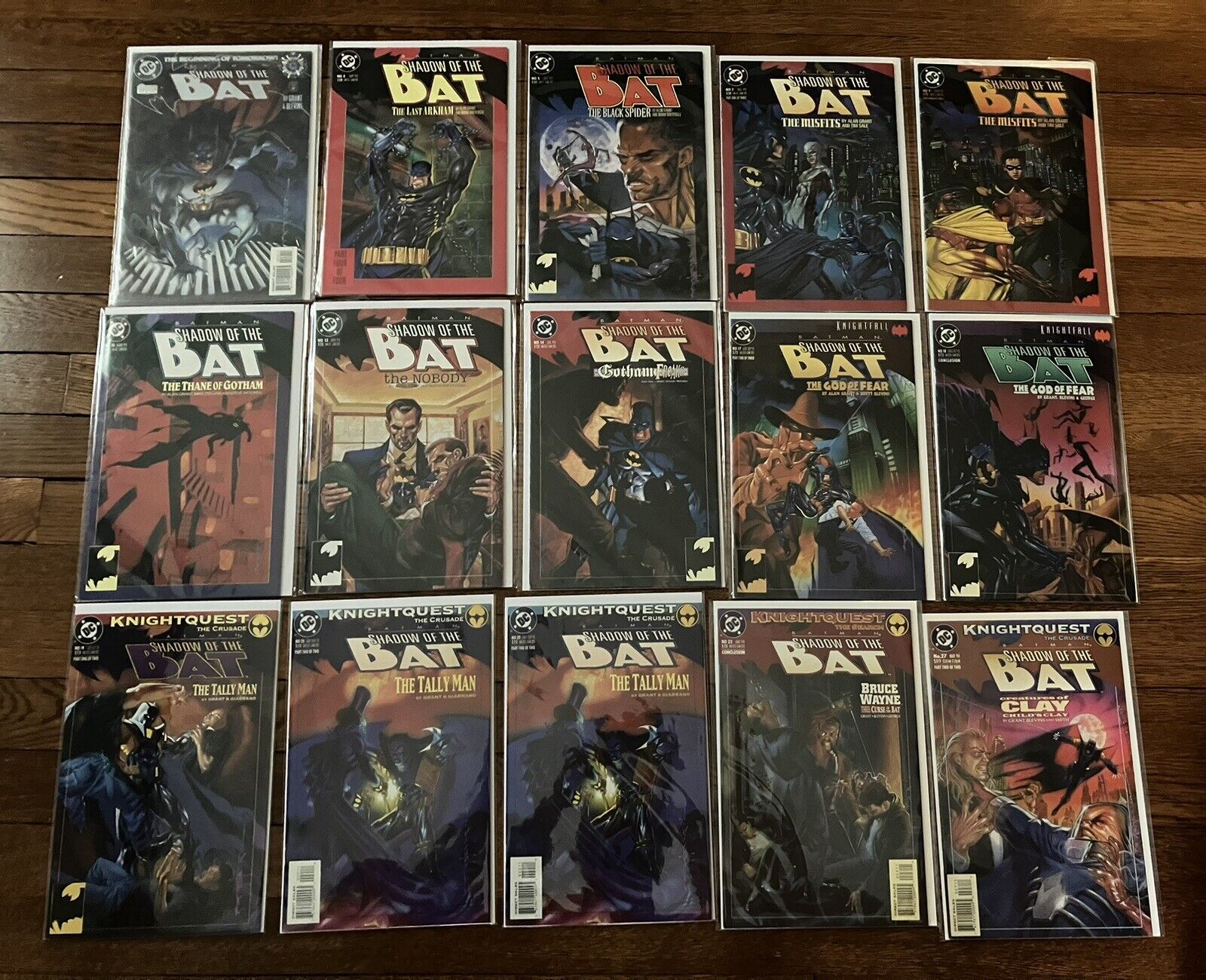 Batman Shadow of the Bat Comic Book Lot of 32 Total Issues