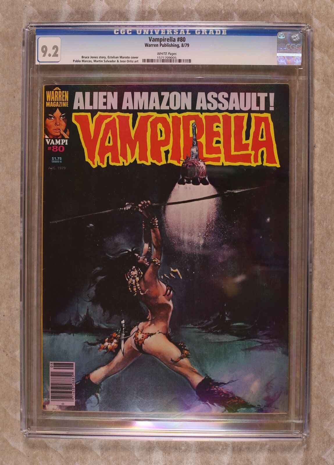Vampirella #80 CGC 9.2 1979 1571709005