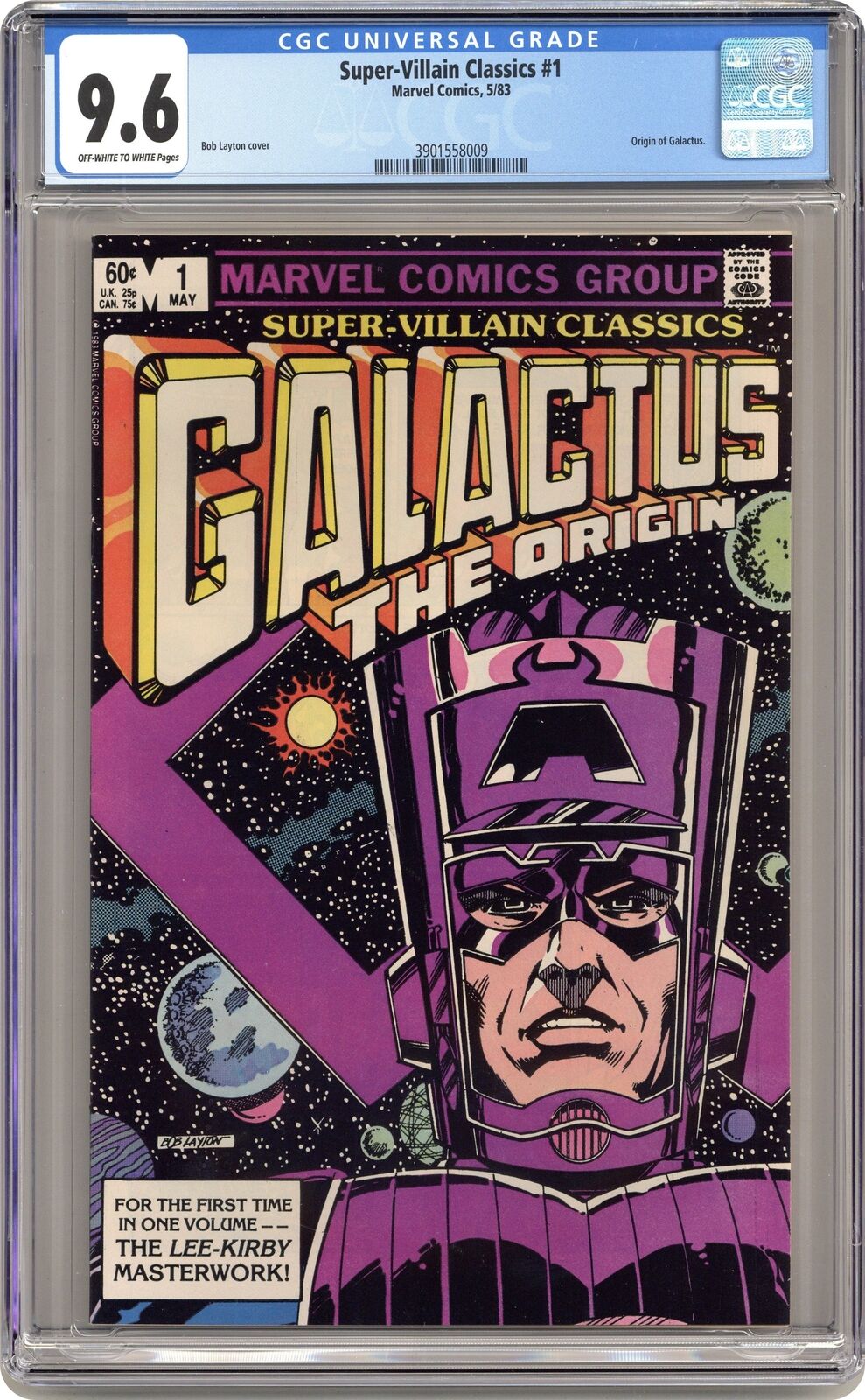 Super-Villain Classics Galactus the Origin #1 CGC 9.6 1983 3901558009