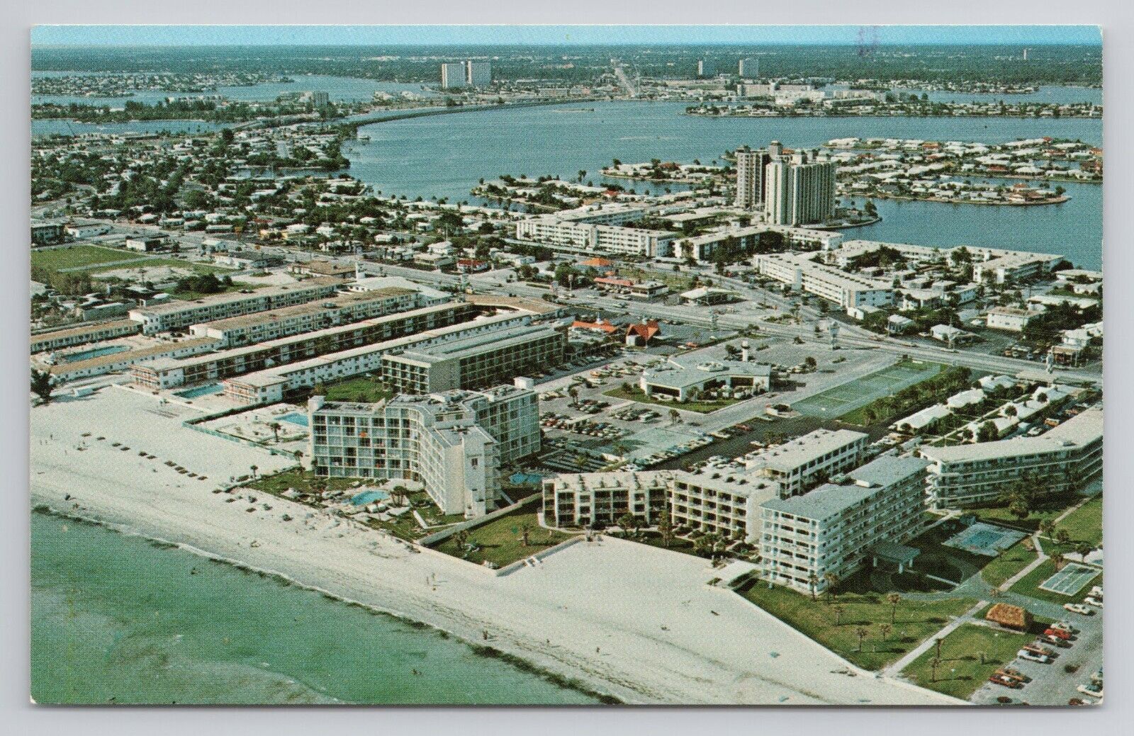 Postcard St Petersburg Beach Florida