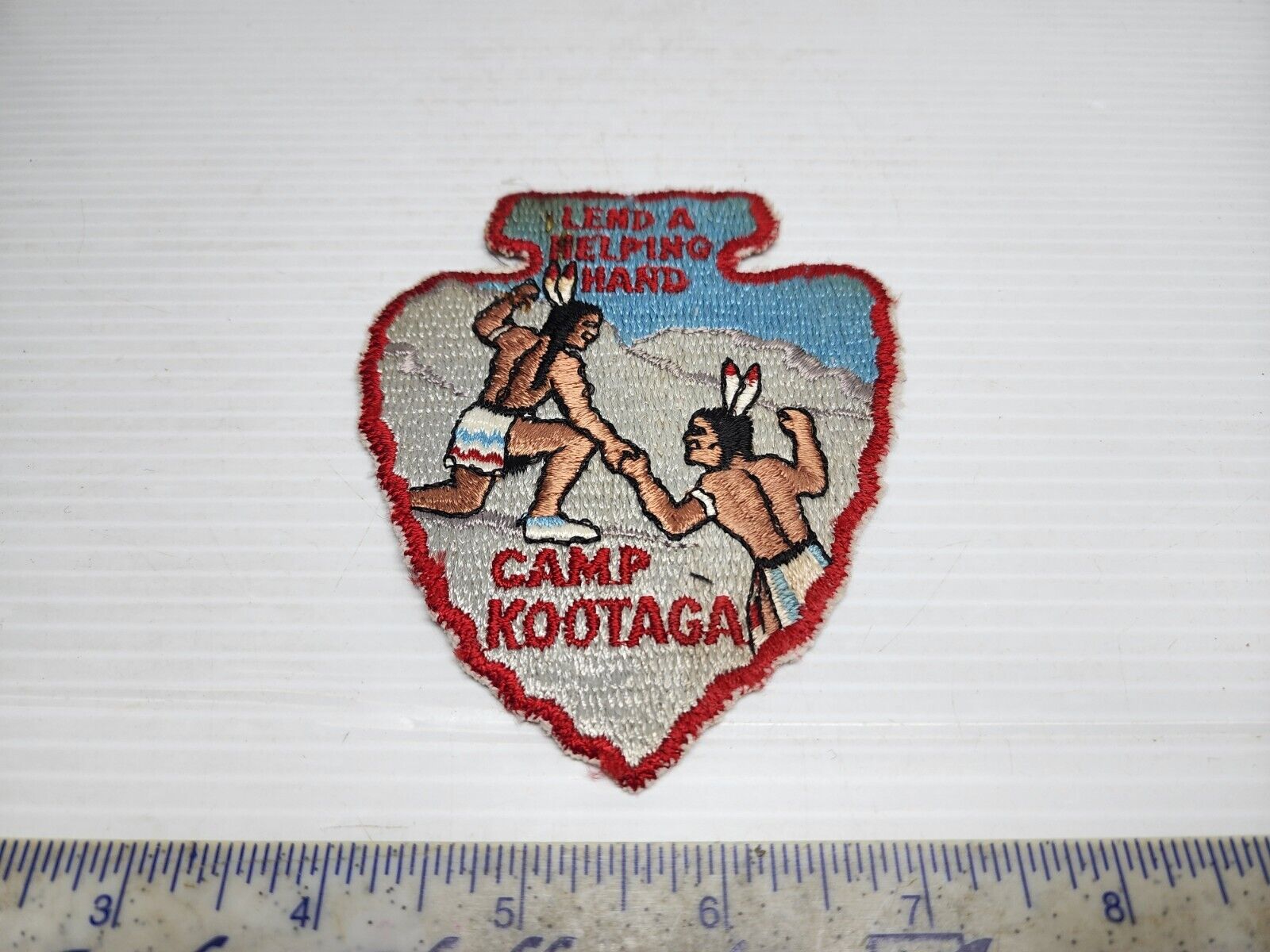 Vintage Boy Scout Patch Camp Kootaga Wood County Wv