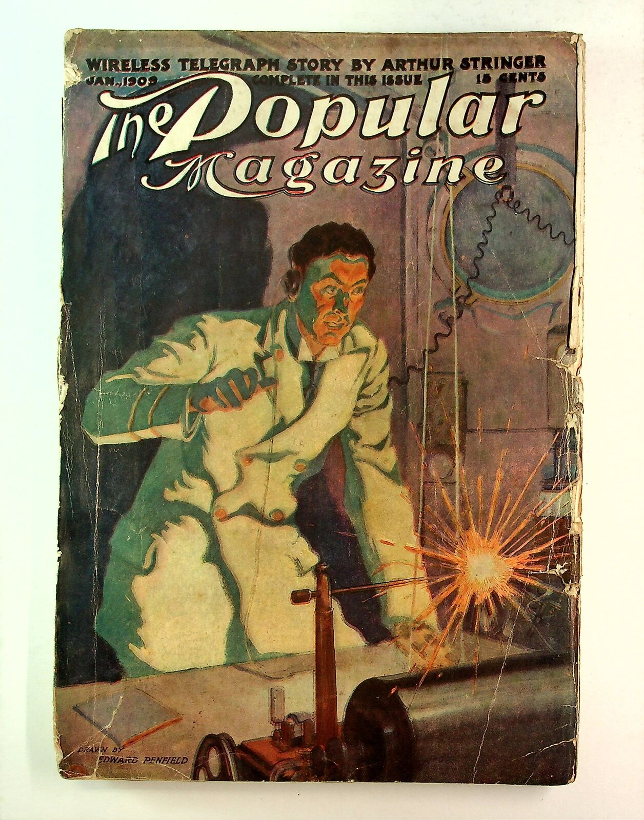 Popular Magazine Pulp Jan 1909 Vol. 12 #3 PR