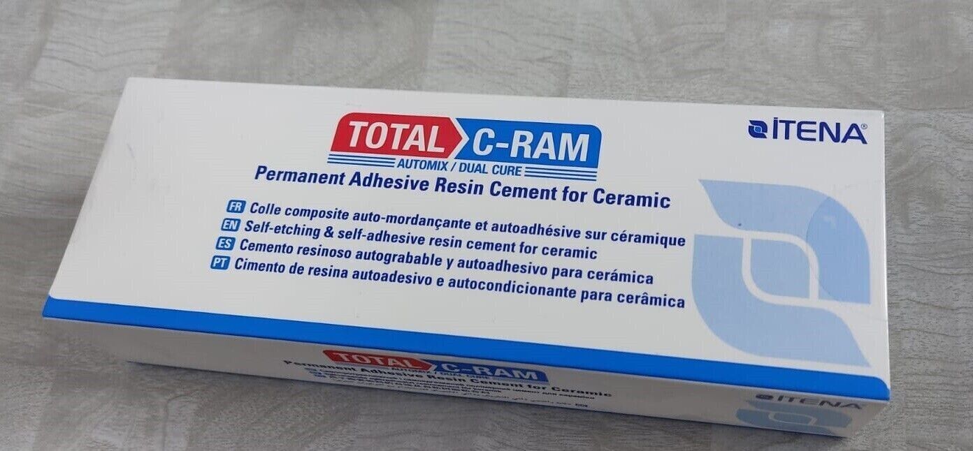 ITENA Total C-Ram 8gm Automix Dual Cure self Adhesive Resin Luting Dental Cement