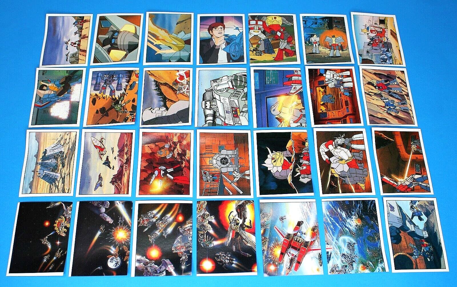 1986 Panini Transformers G1 Sticker Book Sticker Lot (58) No Duplicates