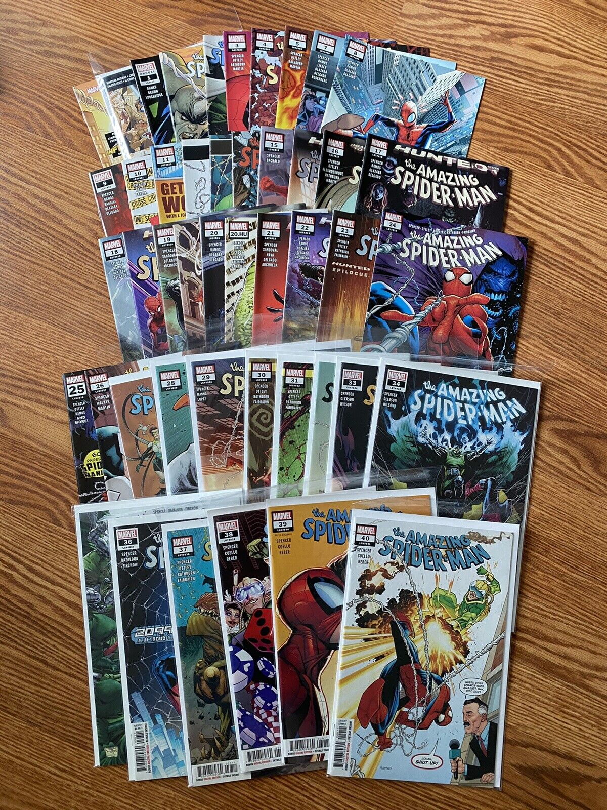 Amazing Spider-Man Lot Of 46 Comics From 2018 Series