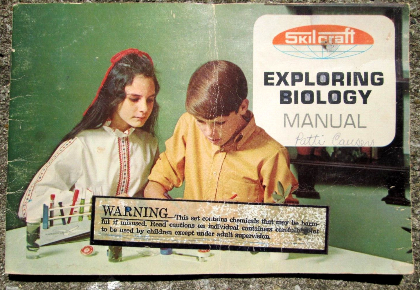 Skillcraft Biology Set Exploring Biology MANUAL Only 1969 SSPB