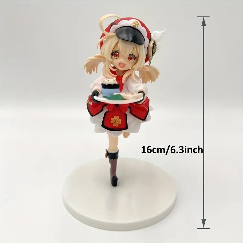 16cm Cute Japanese Anime Figure Genshin Impact Klee Figure NO BOX
