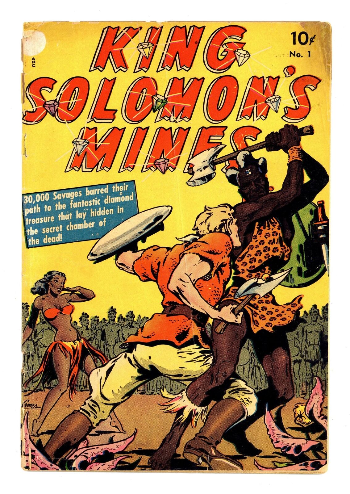 King Solomon's Mines #0 FR/GD 1.5 RESTORED 1951