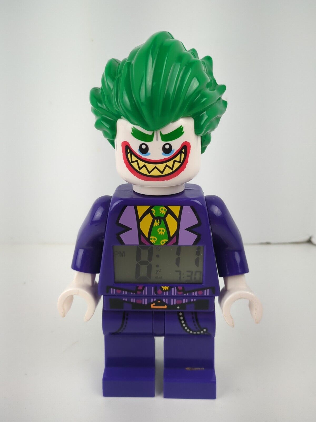 Lego Joker Digital Alarm Clock, The Lego Batman Movie, Works Well