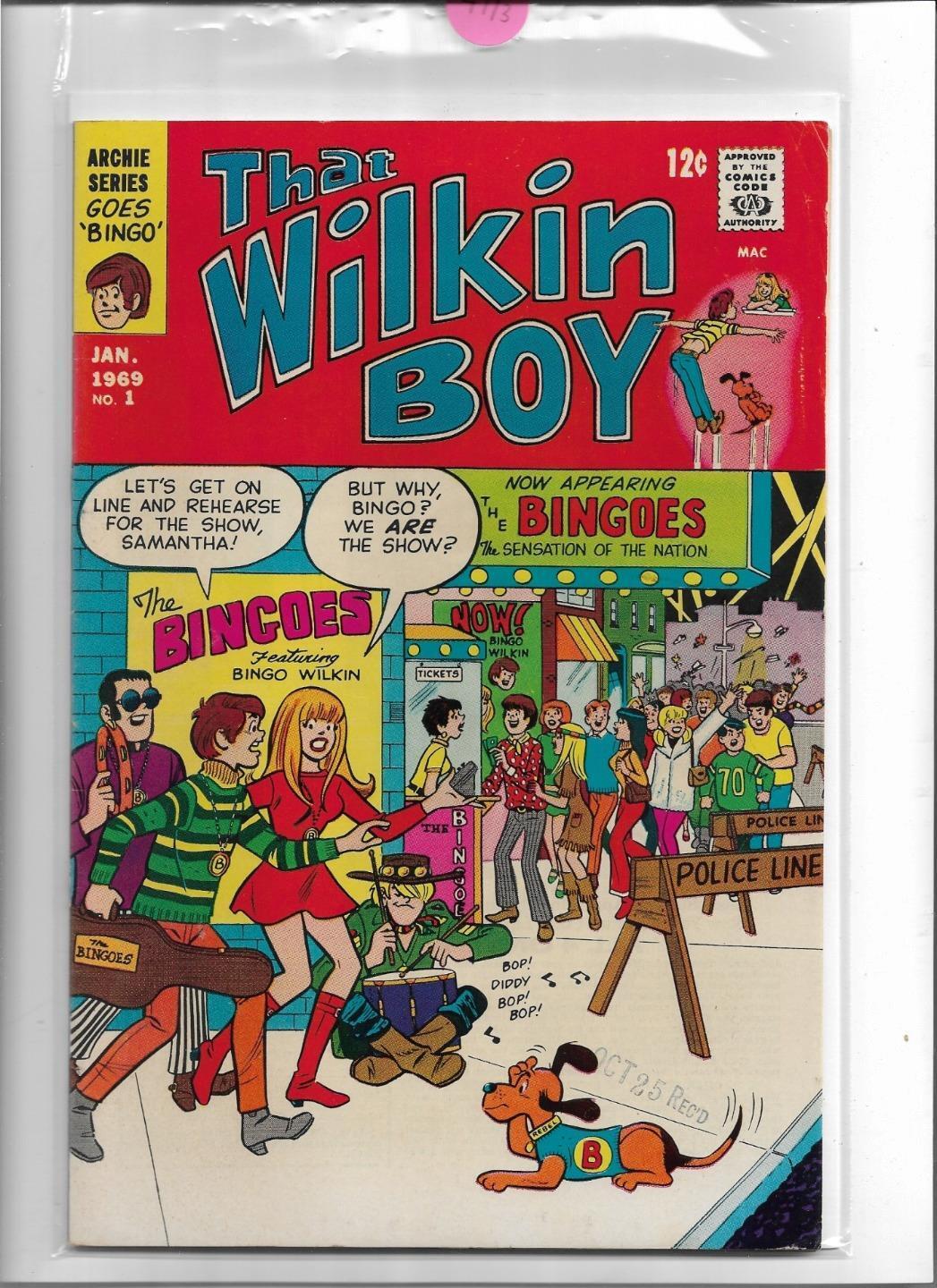THAT WILKIN BOY #1 1969 VERY FINE 8.0 4773