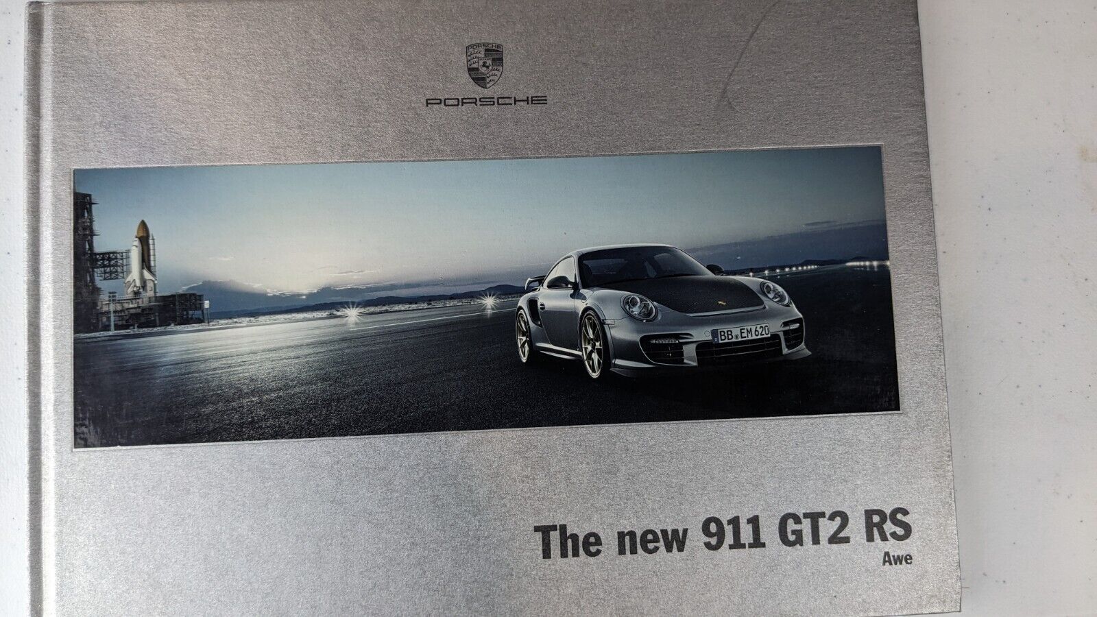  2010 2011 Porsche 911 GT2 RS Hardcover Brochure  