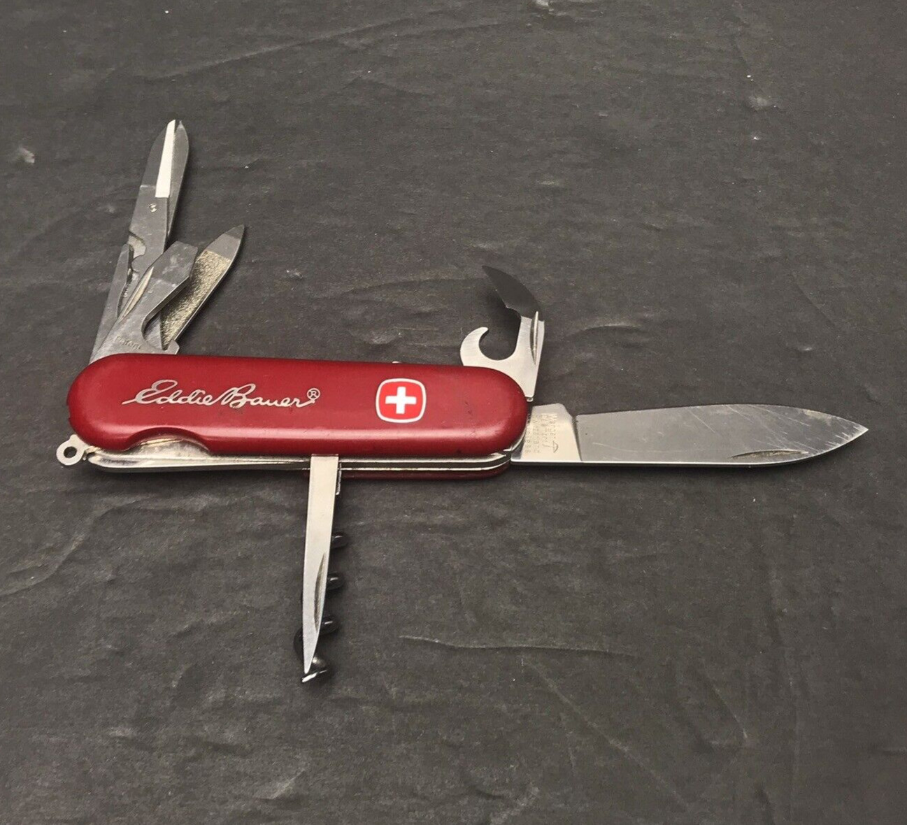 Wenger Delemont Swiss Army Knife Traveler Eddie Bauer Red 85mm
