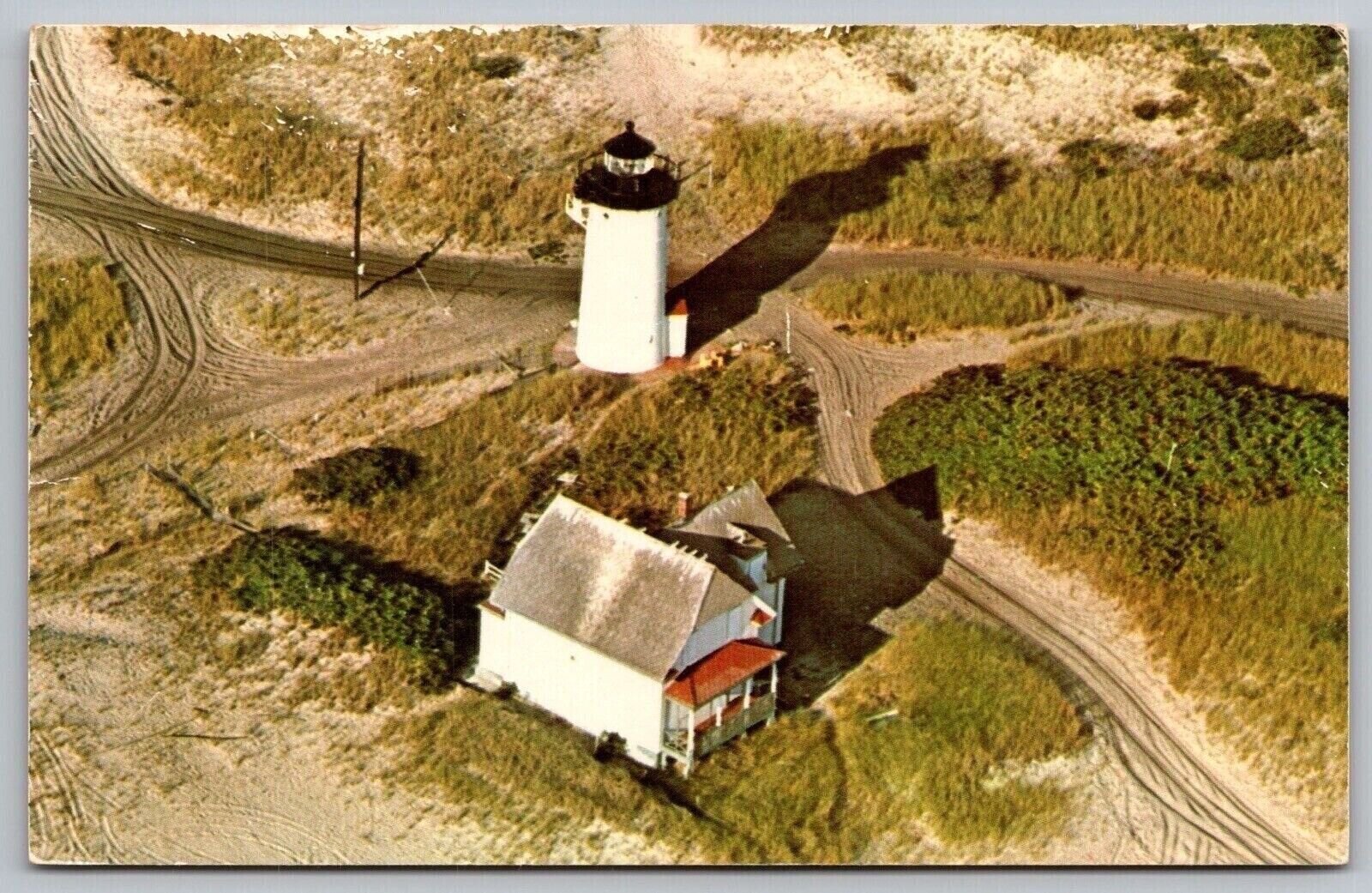 Race Point Lighthouse Provincetown Cape Cod Ma Massachusetts Postcard